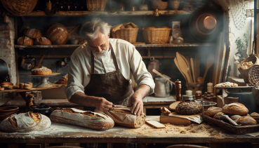 Verkaufsposter Bäckerei